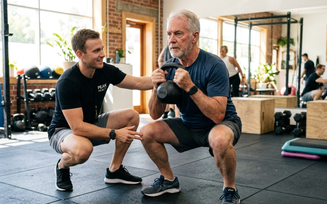 Entrenamiento de fuerza y longevidad después de los 60